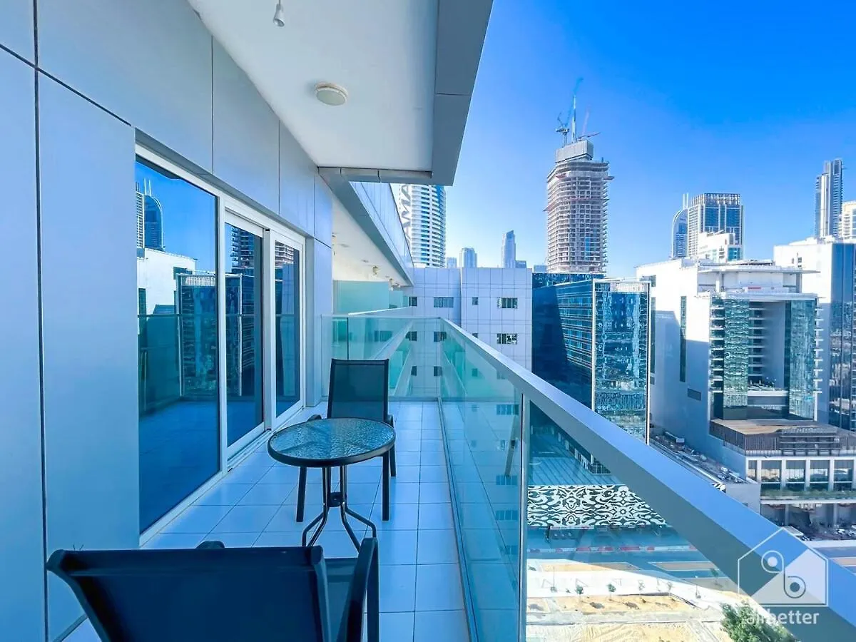 Apartman Luxury Stay At Damac Majestine With Balcony & Views Dubaj
