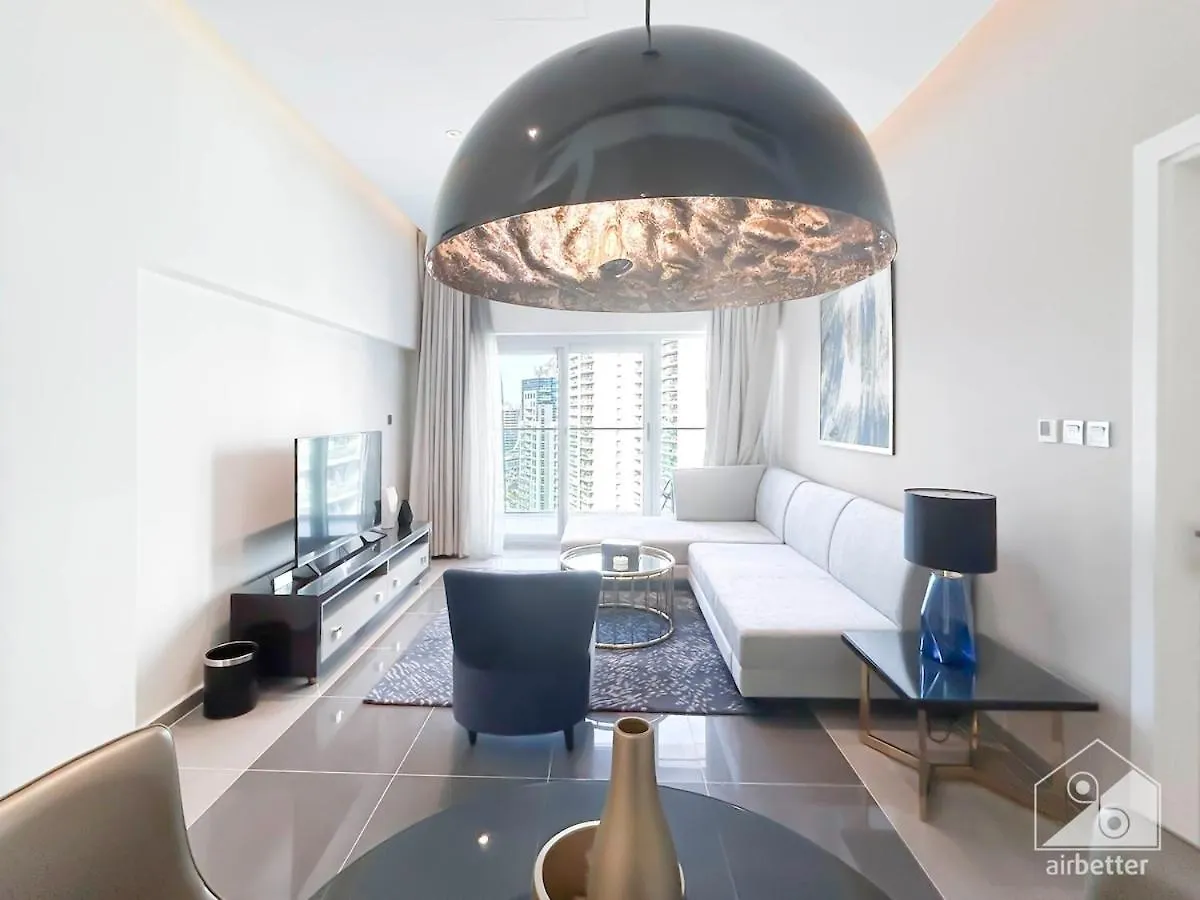 Luxury Stay At Damac Majestine With Balcony & Views Dubaj Egyesült Arab Emírségek